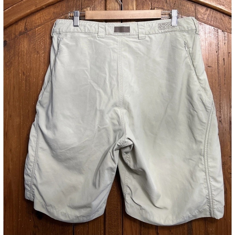 Outdoor Research Men's Hiking‎ Equinox Shorts Belted Khaki Quick Dry Cargo Sz 34